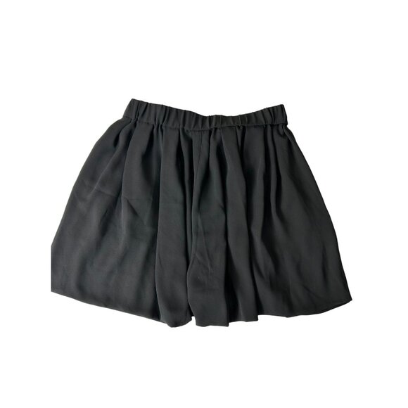 NWT Express Womens Black Pleated High-Waisted Shorts Size XS - Picture 1 of 9